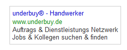 Suchmaschinen Werbung